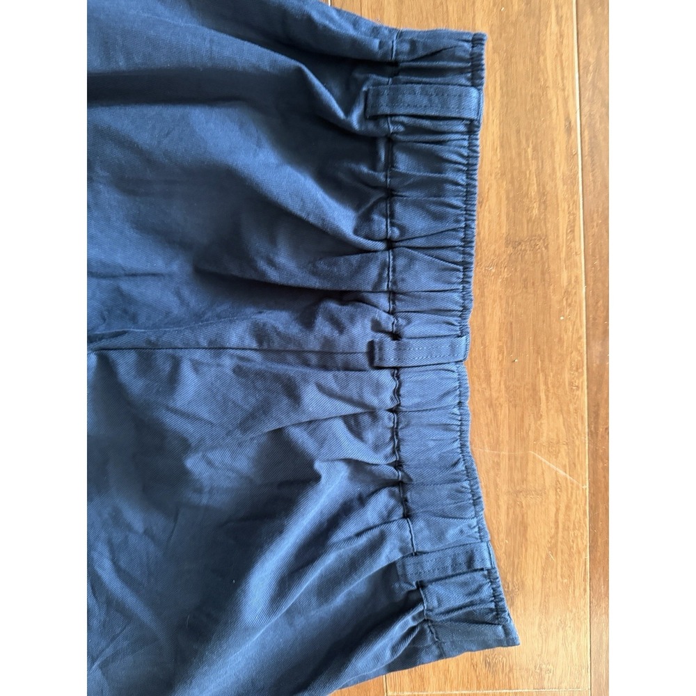 Halara Pants Womens S Petite‎ Blue Jogger Elastic Waist Cuffed Ankle Pleated - Picture 11 of 11